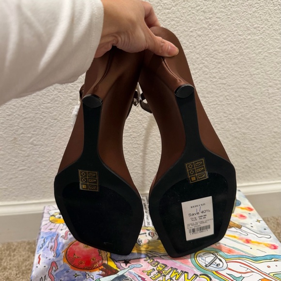 “New” Jeffrey Campbell Brown Kassandra Strappy Sandals size11 - Picture 6 of 7